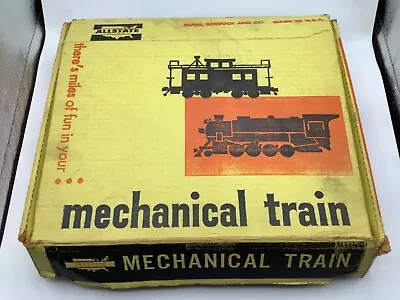 MARX 9625 SEARS ALLSTATE ELECTRIC TRAIN SET O SCALE In Box W/ Track +Switch • $50