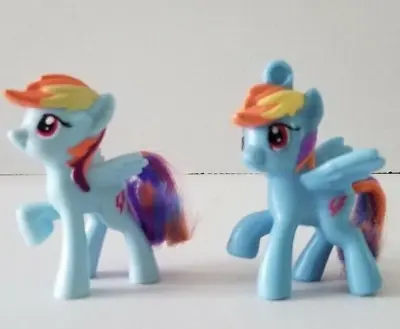 MY LITTLE PONY RAINBOW DASH 2 Plastic Toy Figures MacDonalds 2011 & 2012 • $3.99