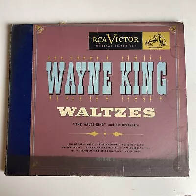 10  78 RPM 4 Record Set-Wayne King Waltzes Volume 2/RCA Victor P171* • $10