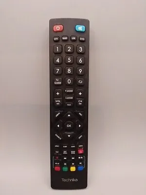 Genuine Technika TV Remote Control For LCD LED Freeview PVR 3D HD TV/DVD TV's • £6.95