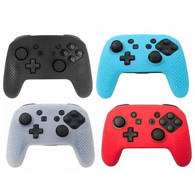 Controller Soft Protective Skin Case Cover Silicone For Nintendo Switch Pro • $21.64