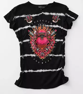 Affliction Women's Black Label ANCIENT FLAME T-Shirt NWT • $62.83