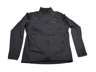 Patagonia Regulator R1 Tech Full Zip Black Base Layer Men’s Size Large L • $67.96