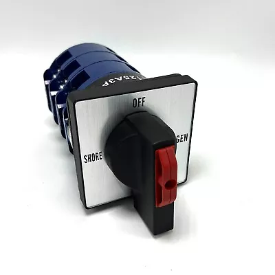 125 Amp Transfer SwitchShore-Off-Gen Rotary Switch For RVMotorhomeTruckBoat • $119.50