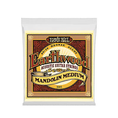 Ernie Ball Earthwood Mandolin Med Loop End 80/20 Bronze Mandolin Strings 10-36 • $10.99