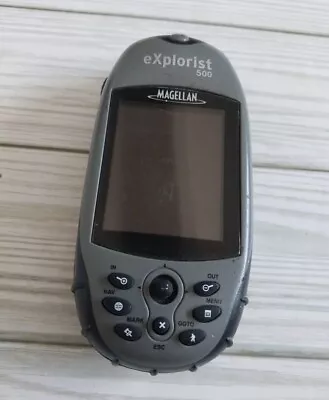 Magellan EXplorist 500 Handheld GPS Unit Portable Waterproof Geocache Untested • $15.99