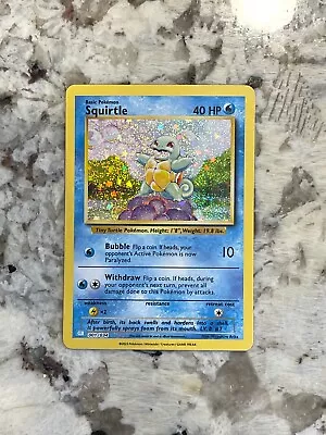 Pokemon Classic Collection Squirtle Holo CLB 001/034 • $7.99