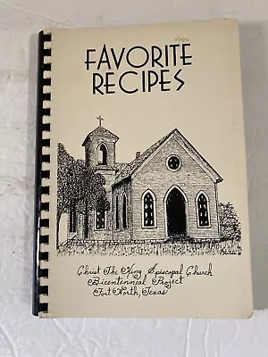 Vintage Christ The King Episcopal Church Community Cookbook Fort Worth • $14.75