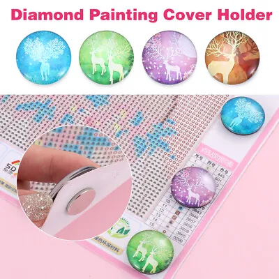 $2.99 • Buy Cover Minders Diamond Painting Cover Holder Cross Stitch Diamond Painting Tools