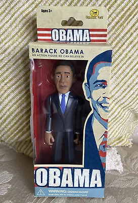 Vintage 2007 President Barack Obama Doll MIB Jailbreak Toys 6” • $9.99