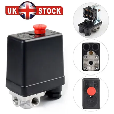 £8.49 • Buy Heavy Duty Air Regulator Switch Control Single Phase Compressor Pressure Tool T