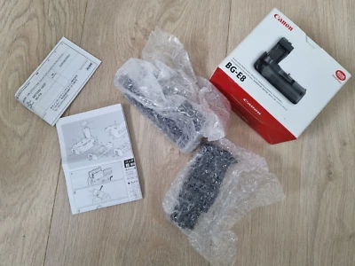 £102.69 • Buy Genuine Canon BG E8 Battery Handle / Battery Grip For EOS 650D 700D 850D