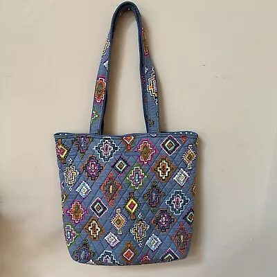 Vera Bradley Hadley East West Tote Bag Painted Medallions 12”x12” • $18.50