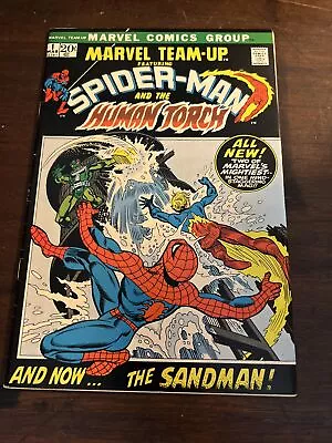 Marvel Team-Up Spider-Man & The Human Torch Comic Book #1 • $100