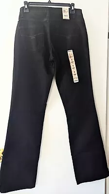 Cruel Girl Black Jeans 7 Long Georgia Slim NWT • $30