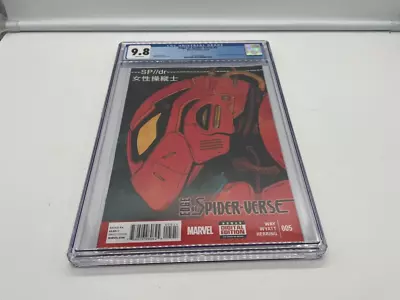 Edge Of Spider-Verse #5 CGC 9.8 1st App Of Peni Parker And SP Dr Marvel 2014 • $209.99