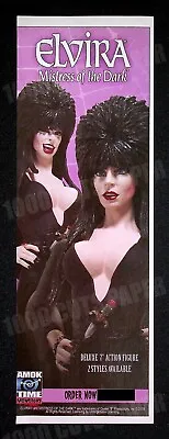 Elvira Mistress Of The Dark Figure Amok Time Print Magazine Ad Poster ADVERT • $6.99