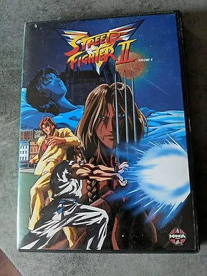 Street Fighter II V Volume 4 (1996) DVD - 2001 Release | Ep 22-29 | Manga Video • £9.99