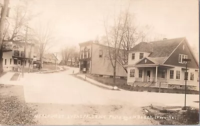 Rppc McAlpine St Lyons Falls NY Street View  *1 • $9.99