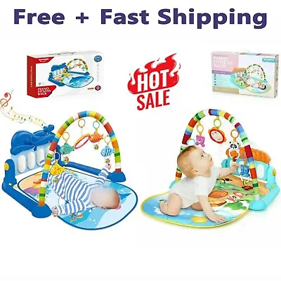 3 In 1  Activity Baby Gym Play Floor Mat Ball Pit & Toys Babies Boy Girl Playmat • £15.73