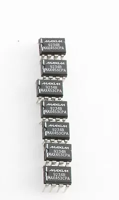 7pcs MAX453CPA MAXIM IC MUX VIDEO AMP 2CH 50MHZ 8 PIN DIP • $9.99