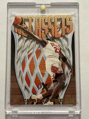 1996-97 SkyBox E-X2000 Net Assets Michael Jordan Chicago Bulls #8  • $350