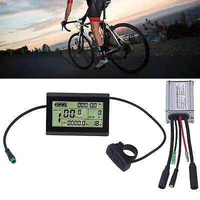 Electric Bike Conversion Kit Waterproof Modified Controller Kit With LCD Dis MNJ • $91.24