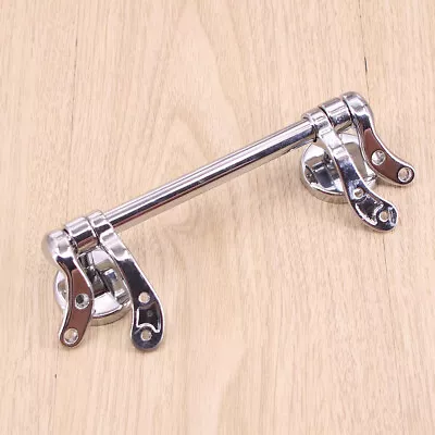 Heavy Duty Chrome Toilet Seat Bar Hinge Includes Fixings & Fittings • $32.11