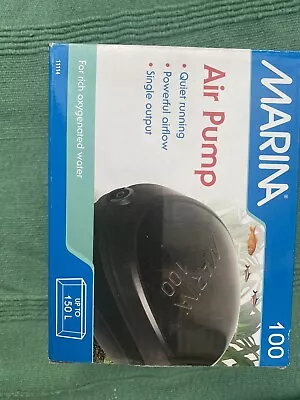 Marina 100 Aquarium Fish Tank Air Pump • £5