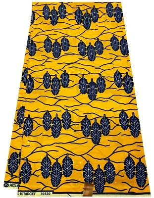 Elegant & Stunning African  Ankara  Wax Print100% Cotton Sell By 6 Yards • $30