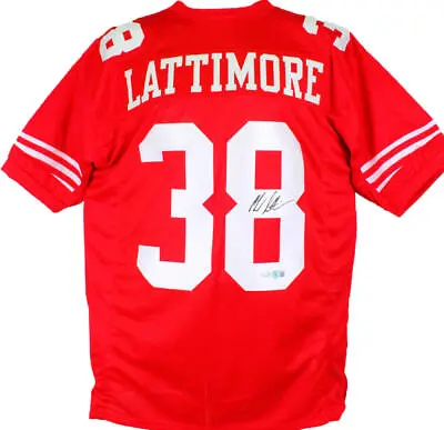 Marcus Lattimore Autographed Red Pro Style Jersey-Beckett Hologram *Black • $99