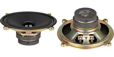 NEW (2) 4  Woofer Speakers.Extended Range.8ohm.Replacement.home Audio.10w.PAIR • $35