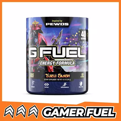 G Fuel Energy Tub 40 Serves GFuel PewDiePie Yuzu Slash Flavour • $64.95