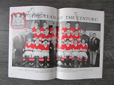 Manchester United Munich 40 Years On Genuine Multi Signed By 8 In 1998 Programme • £39.99