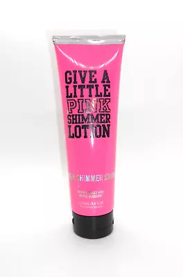 Victoria's Secret Give A Little Pink Shimmer Lotion Snowy Violet Apple Blossom • $29.71