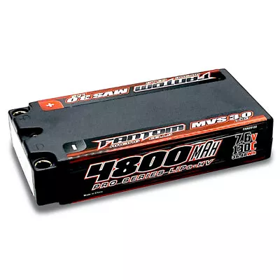 Fantom MVS 3.0 4800mah 130c 7.6v LCG Shorty HV LiPo Battery FAN25122 • $72.99