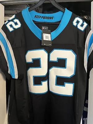 Authentic NIKE Pro Vapor Elite Ed McCaffrey Panthers Jersey $325 Size 52 NEW! • $115.55