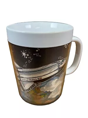 COLUMBIA NASA SPACE SHUTTLE SOUVENIR PLASTIC VINTAGE MUG Cup • $17.11