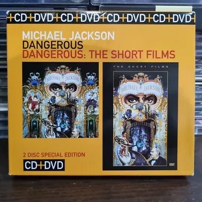 Dangerous/Dangerous: The Short Films By Michael Jackson (CD 2008) • £5