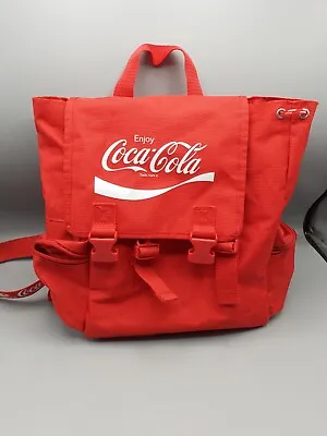 £9.99 • Buy Coca Cola Coke Small Backpack By Primark/ Red Bag-Limited Edition