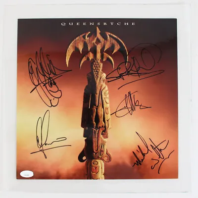 Queensrÿche Signed Album Slick (5) Geoff Tate Etc.- COA JSA • $520