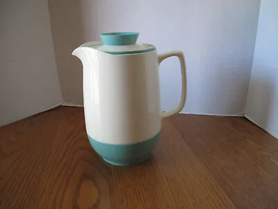 $14.99 • Buy Bopp Decker Pitcher & Lid Vacron Insulated Aqua Turquoise White Vintage