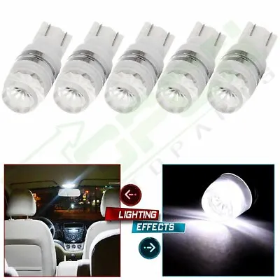 5Pcs T10 194 White Samsung LED Wedge License Plate Lights Car Auto Replace Bulbs • $9.59