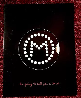 Madonna Sealed I'm Going To Tell You A Secret Promo Cd Dvd   M   Box Celebration • $175