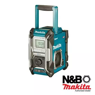 Makita MR002GZ 12v/14.4v/18v/40v MAX XGT LXT & CXT Bluetooth Radio Body Only • £124.62