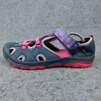 Merrell Hydro Water Hiker H2O Girls 6Y Sandals Youth Shoes Blue Pink • $23