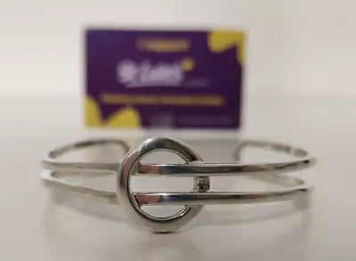 Links Of London Silver 925 Knot Bangle Bracelet Fully Hallmarked - 20.16g • £45