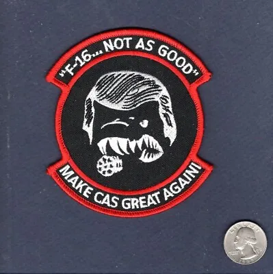 CAS Close Air Support A-10 THUNDERBOLT USAF ANG EFS FS Fighter Squadron Patch • $8.99