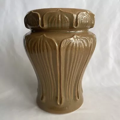 Lg 12  Vtg Royal Haeger Arts & Crafts Grueby Style Pottery Vase Lotus • $124.50