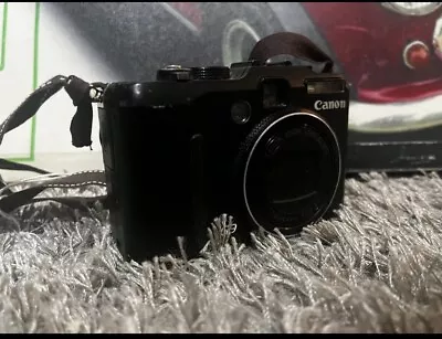 Canon PowerShot G9 Black Digital Camera Untested For Parts / Repair • £0.99